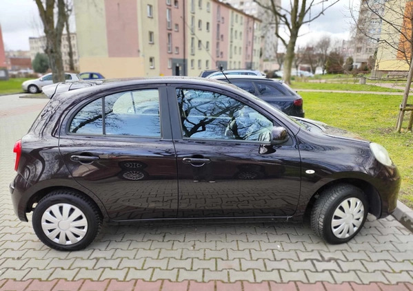 Nissan Micra cena 21000 przebieg: 81851, rok produkcji 2013 z Częstochowa małe 67